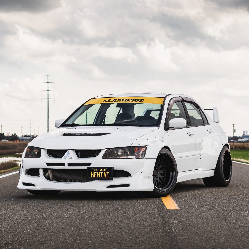 Clinched Mitsubishi Evolution Widebody kit