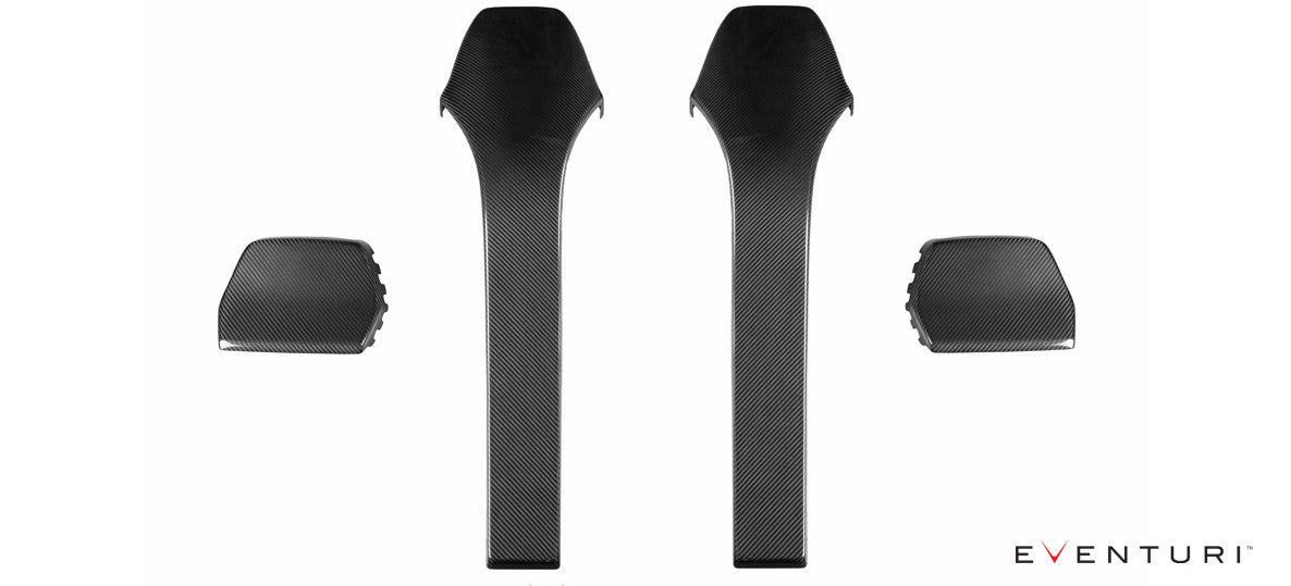 Eventuri BMW F80 F82 F87 Carbon Seat Back Covers (M2 Competition, M3 & M4)