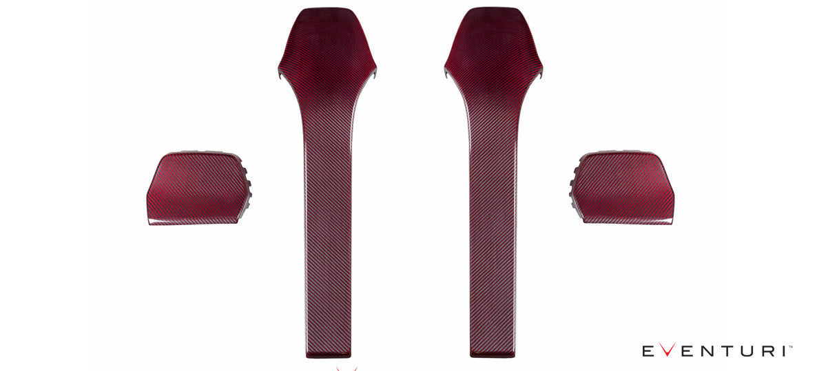 Eventuri BMW F80 F82 F87 Carbon Seat Back Covers (M2 Competition, M3 & M4)