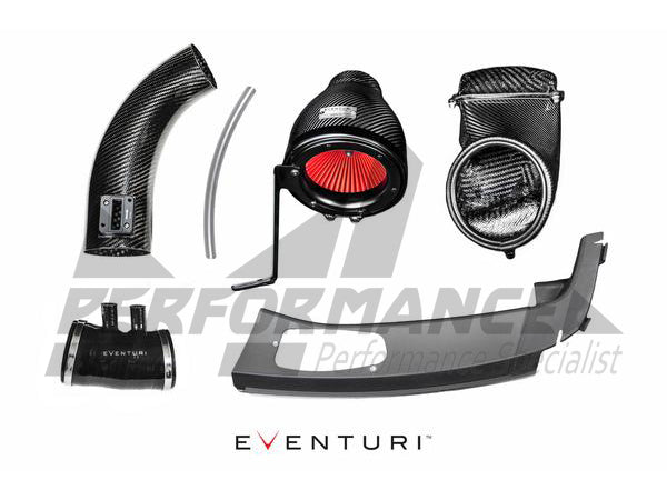 Eventuri Honda V2 - Intake system with upgraded Carbon/Kevlar Tube (CIVIC FK2 TYPE R)