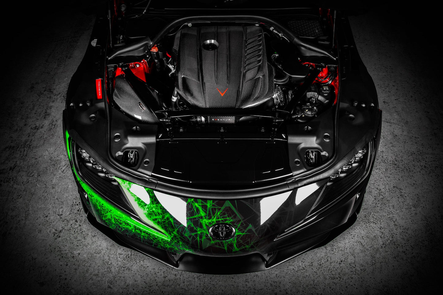 Eventuri Toyota Supra A90 Carbon Performance Engine Cover