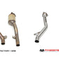 Fabspeed 958.2 S/GTS Secondary Cat Bypass Pipes - ML Performance