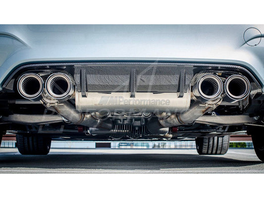 Genuine BMW F80 F82 M Performance Titanium Complete Exhaust System (M3 & M4) - Duco Car Parts UK