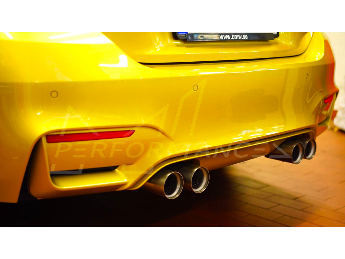 Genuine BMW F80 F82 M Performance Titanium Complete Exhaust System (M3 & M4)