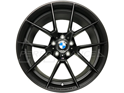 Genuine BMW F80 F82 M Performance Y-Spoke 763M Matte Black / Frozen Gold 19"/20" Wheels with Tyres (M3 & M4)