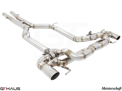 GTHaus Mercedes-AMG C190 M178 Meisterschaft Performance Cat-Back Exhaust System (AMG GT, GT S & GT C)