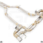 GTHaus Mercedes-AMG C190 M178 Meisterschaft Performance Cat-Back Exhaust System (AMG GT, GT S & GT C)