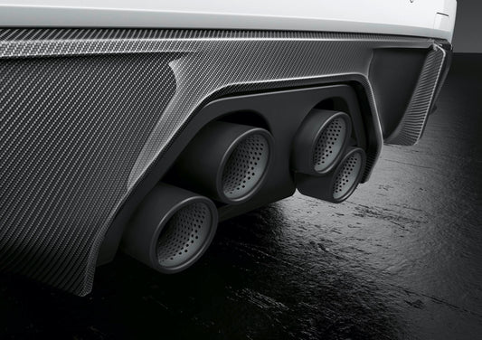 Genuine BMW G80 G82 M Performance Titanium Tailpipe Trim Module (M3, M3 Competition, M4 & M4 Competition) - ML Performance UK