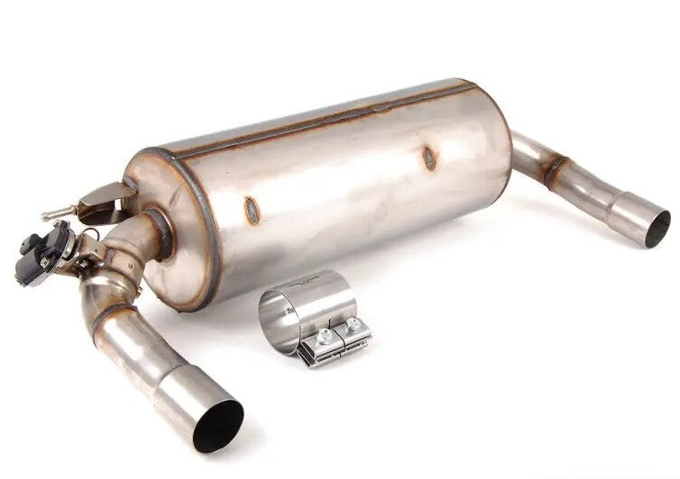 Genuine BMW N55 F22 F30 F32 M Performance Silencer/Muffler Exhaust System without Tailpipes (M235i, 335i & 435i) - Duco Car Parts UK