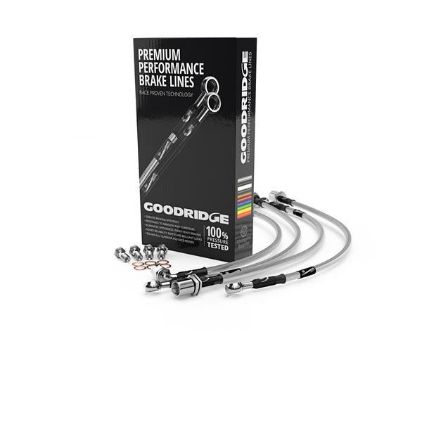Goodridge BMW MINI F39 F40 F46 F54 F60 Brake Hose Kit (Inc. 118i, 220d, Clubman Cooper S & Countryman JCW)