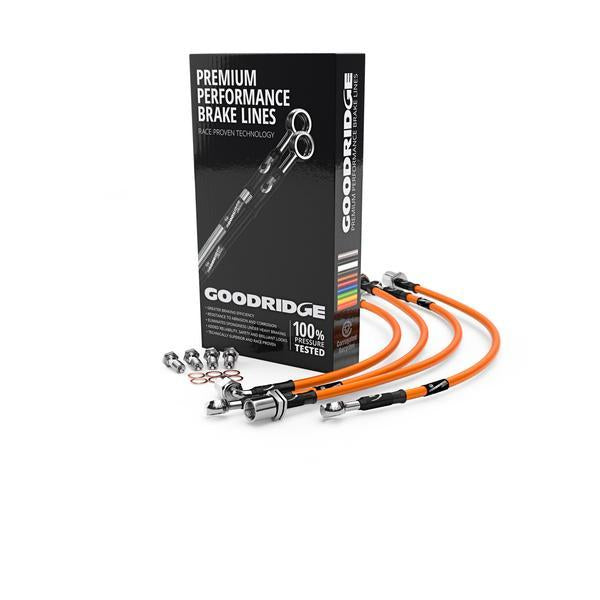 Goodridge BMW MINI F39 F40 F46 F54 F60 Brake Hose Kit (Inc. 118i, 220d, Clubman Cooper S & Countryman JCW)