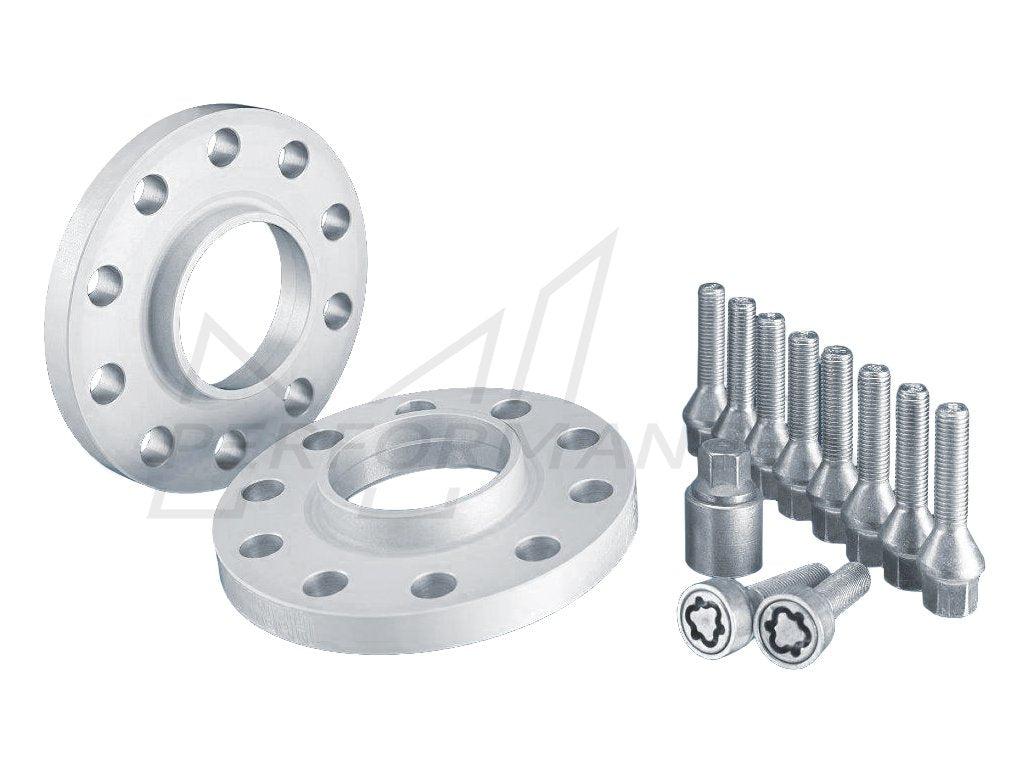 H&R Audi Seat Skoda MQB Wheel Spacers, lockers & Bolts - Pair (Inc. Tarraco, Kodiaq & MK7 Golf R)