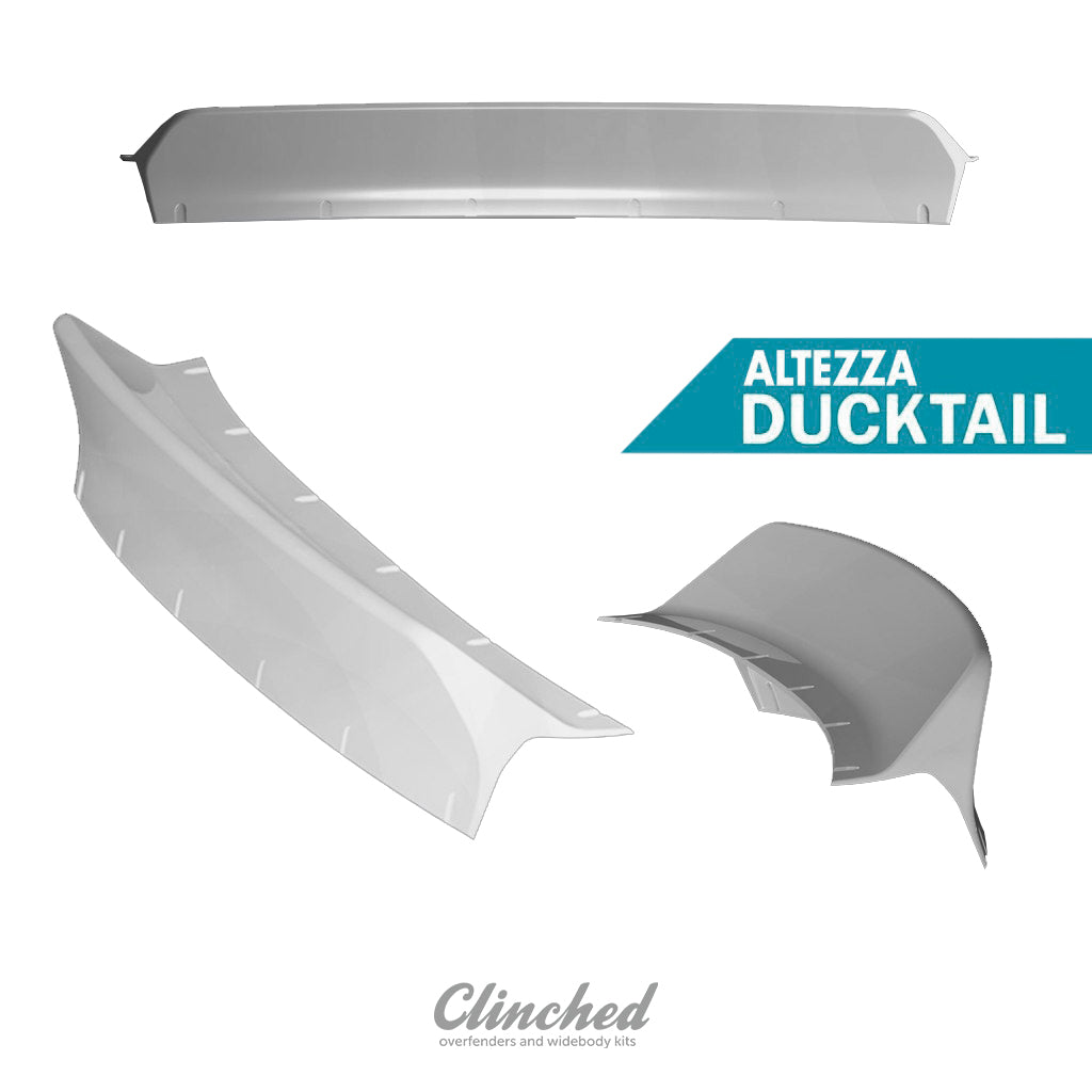 Clinched Lexus IS300 Ducktail Spoiler | Duco Car Parts UK Car Parts
