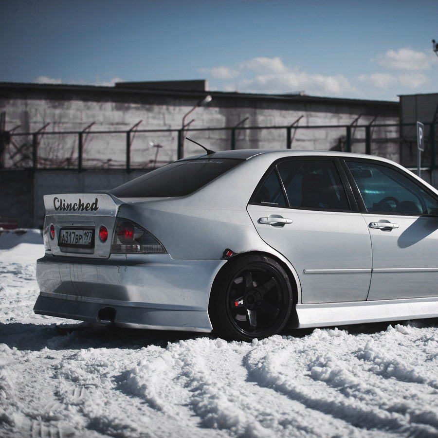 Clinched Lexus IS300 Ducktail Spoiler