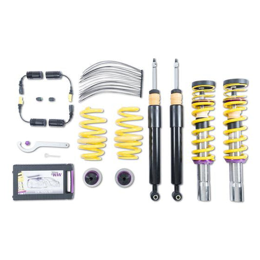 KW Audi B8.5 B9 Variant 1 Coilover kit - Inc. Deactivation For Electronic Damper (A4 & A5)