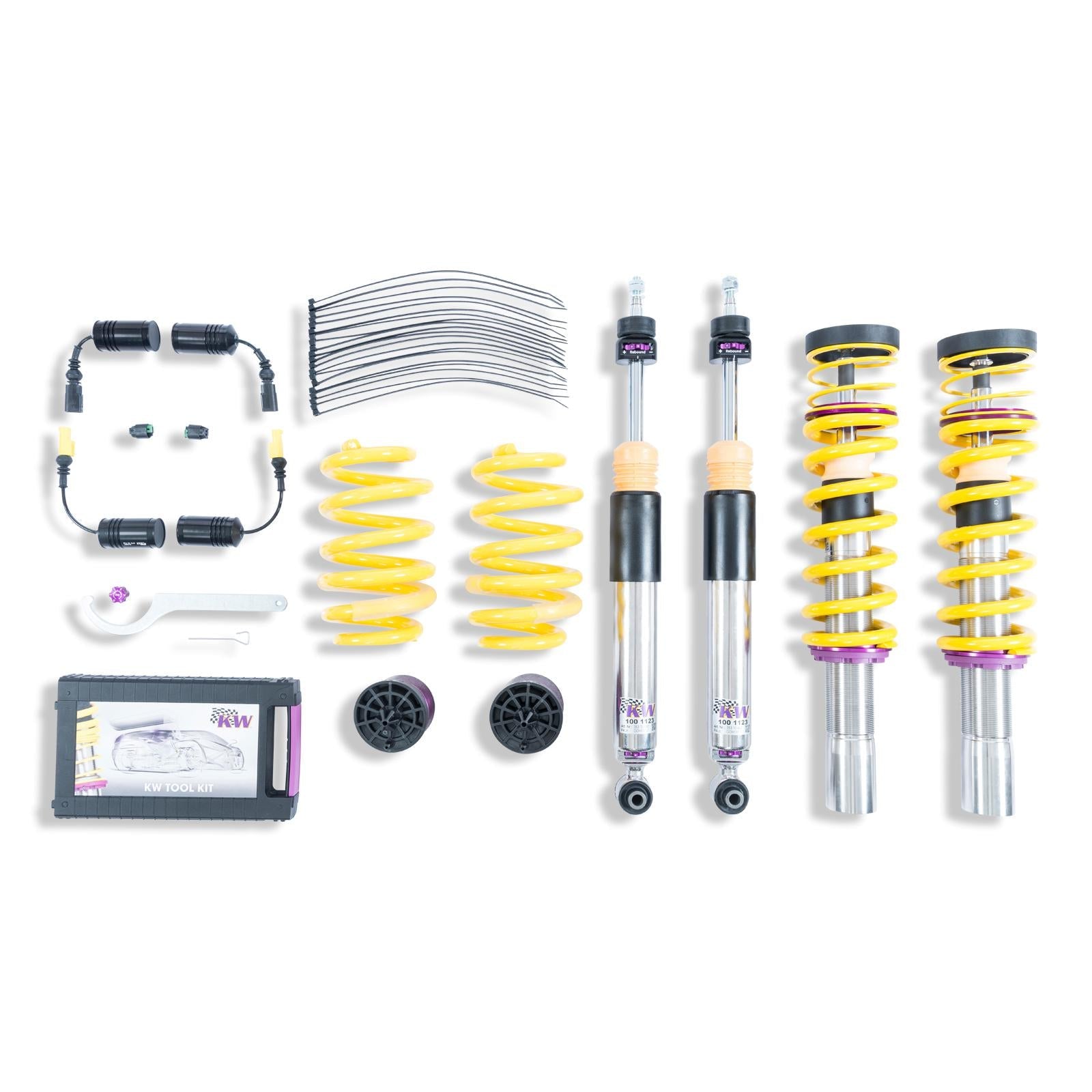 KW Audi B9 S5 Variant 3 Coilover kit - Inc. Deactivation For Electronic Damper UK