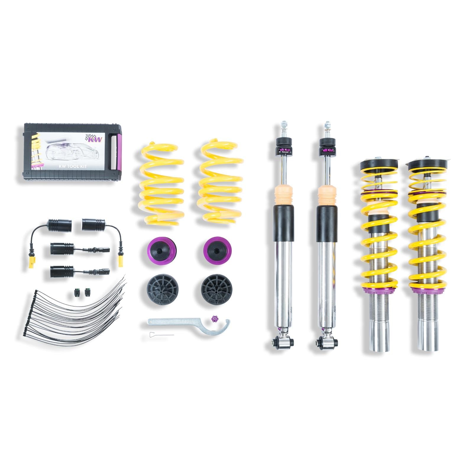KW Audi B9 S5 Variant 3 Coilover kit - Inc. Deactivation For Electronic Damper UK