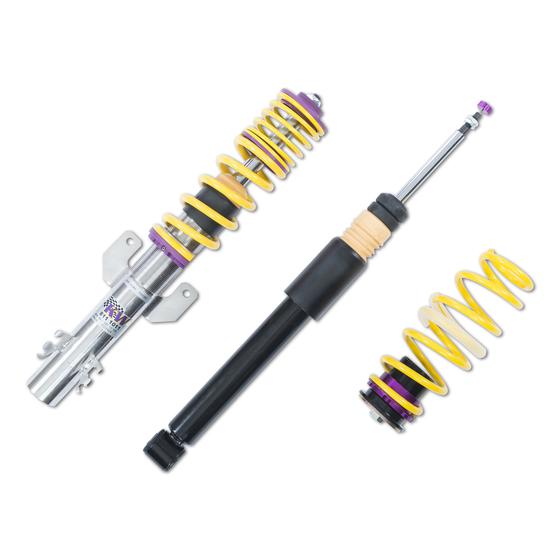 KW Audi Seat Skoda Volkswagen Street Comfort Coilover kit (8X A1, MK5 Ibiza, Fabia III & MK4 Polo)