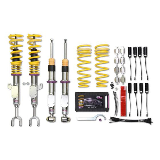 KW BMW F01 F06 F10 Street Comfort Coilover kit (INCL. DEACTIVATION FOR ELECTRONIC DAMPER)(Inc. 535i, 550i, 650i & 750i)