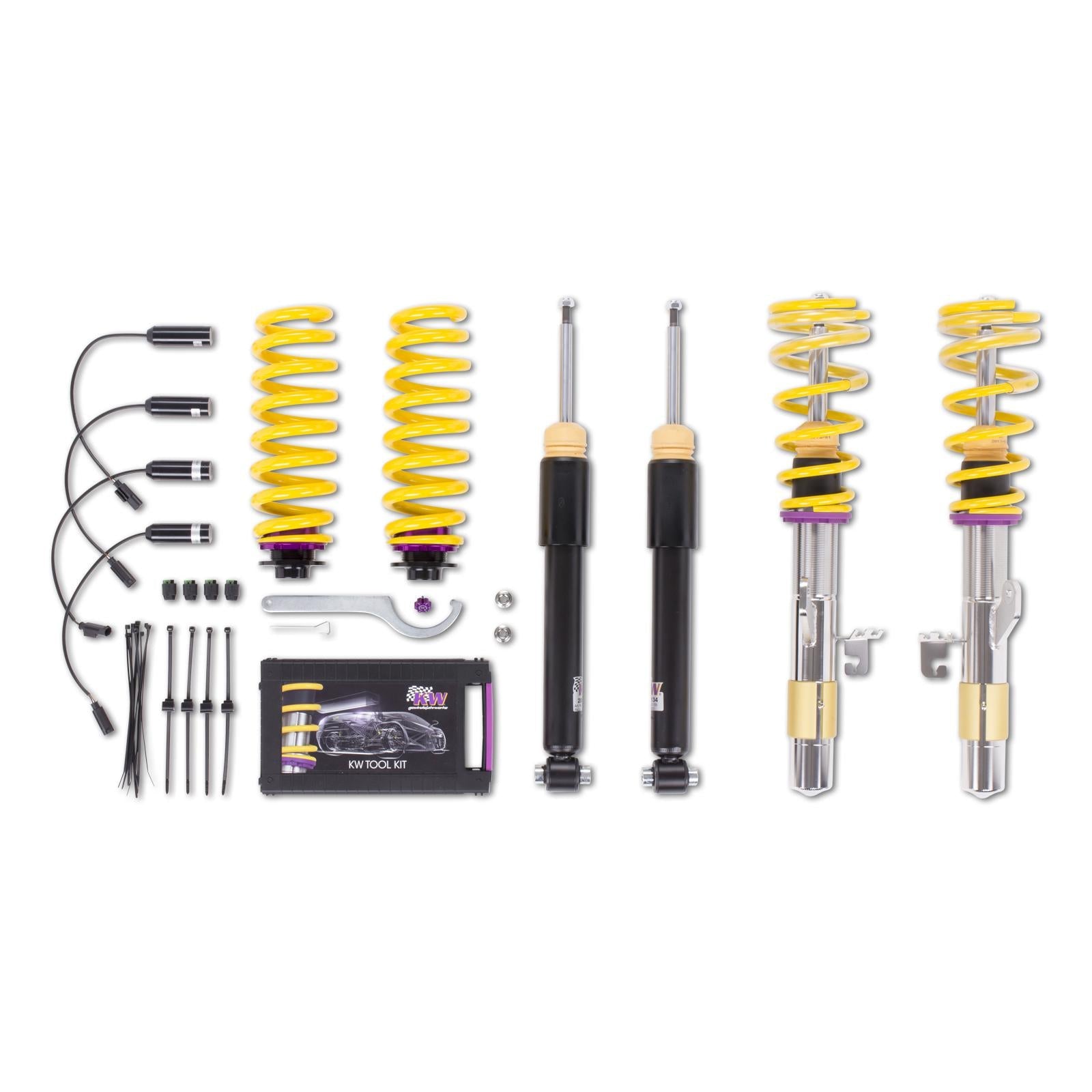 KW BMW F31 F33 F34 F36 Variant 1 Coilover kit - Inc. Deactivation For Electronic Damper (Inc. 340i, 335i, 440i & 435i)
