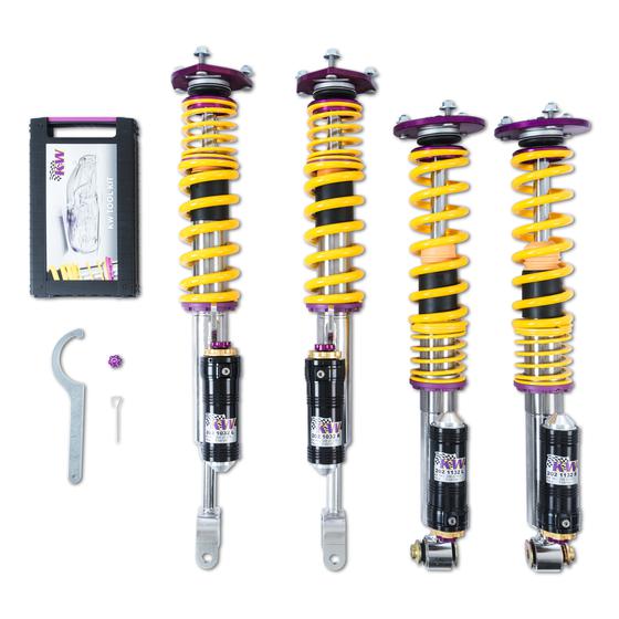 KW BMW F87 M2 CS Variant 4 Coilover Kit - Inc. Deactivation For Electronic Damper