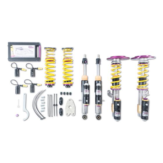 KW BMW F87 M2 CS Variant 4 Coilover Kit - Inc. Deactivation For Electronic Damper