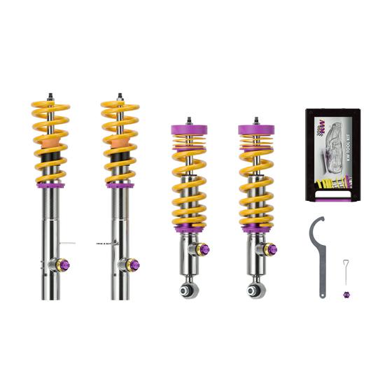 KW BMW F95 F96 Variant 4 Coilover Kit - Inc. Deactivation For Electronic Damper (X5 M & X6 M)