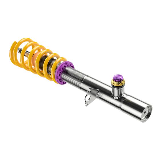 KW BMW F95 F96 Variant 4 Coilover Kit - Inc. Deactivation For Electronic Damper (X5 M & X6 M)