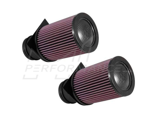 K&N Audi Lamborghini 4.2L V10 Replacement Air Filters (R8 & Huracan) - Duco Car Parts UK