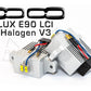 LUX BMW E90 LCI HALOGEN V3 Angel Eyes - ML Performance UK