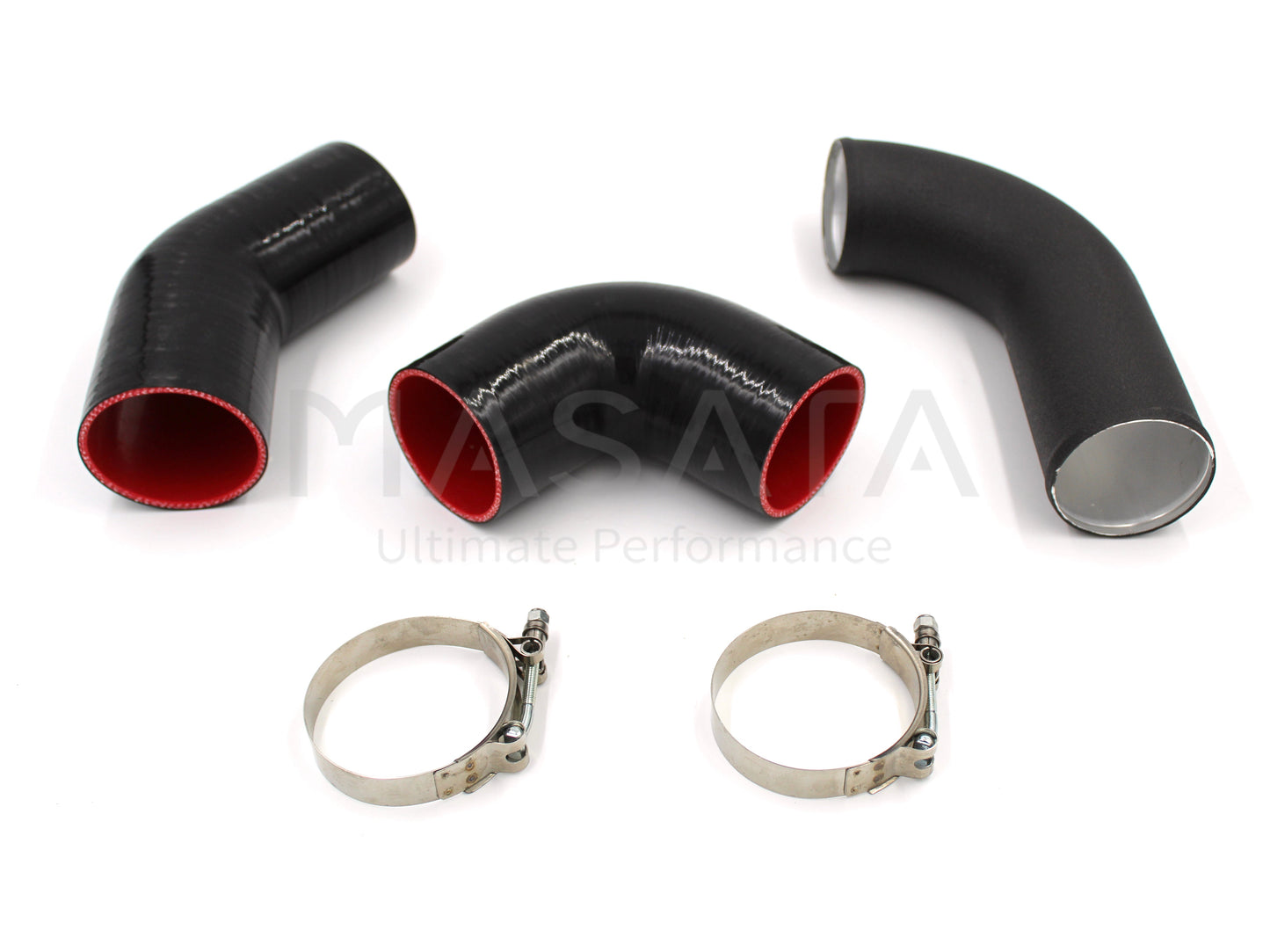 Masata BMW N54 N55 E82 E90 E92 3" Race Intercooler J Pipe (135i & 335i(x)) - Duco Car Parts UK