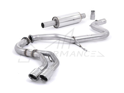 MillTek Audi 8V 8V.5 A3 2.0 TDI 150 Cat-Back Exhaust System