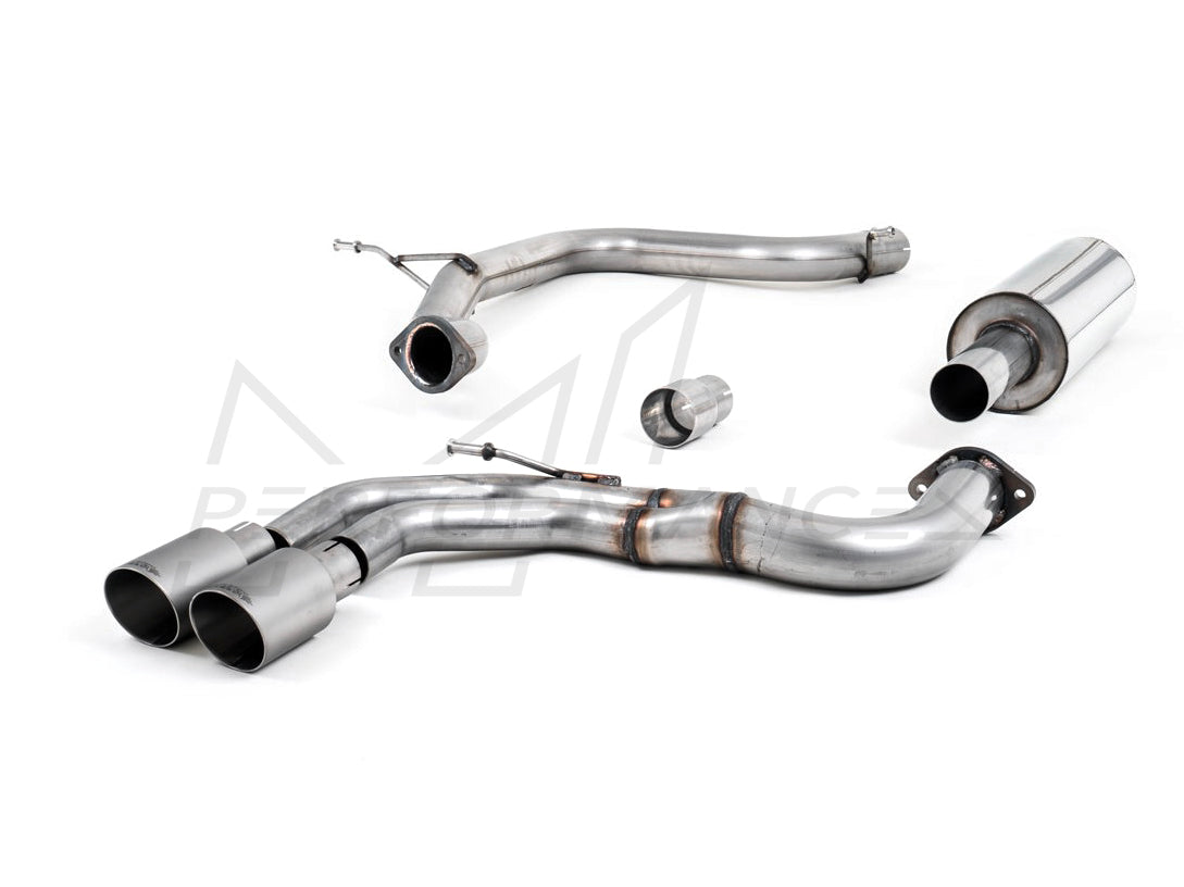 MillTek Audi 8V 8V.5 A3 2.0 TDI 150 Cat-Back Exhaust System