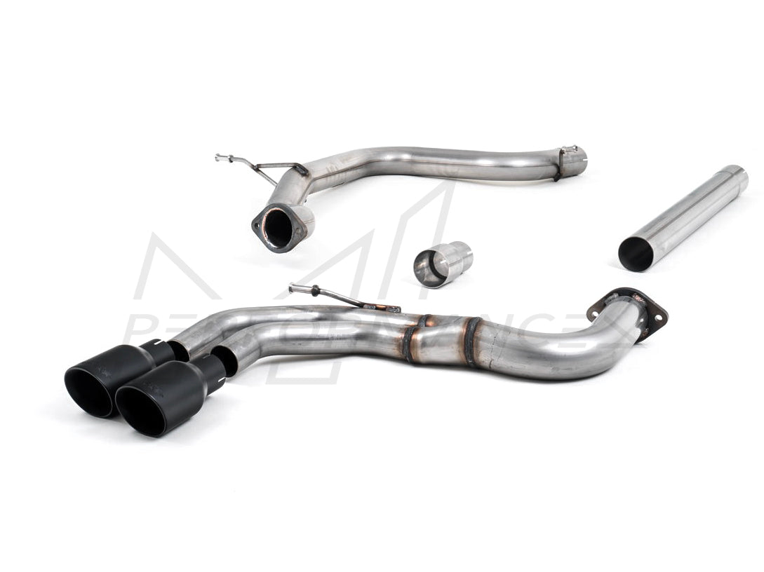 MillTek Audi 8V 8V.5 A3 2.0 TDI 150 Cat-Back Exhaust System