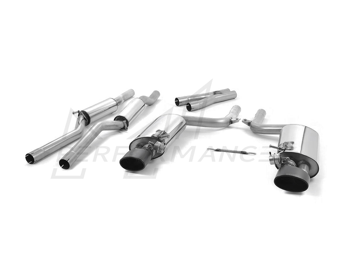 MillTek Audi B7 RS4 Valved & Non-Resonated Cat-Back Exhaust
