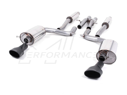 MillTek Audi C6 RS6 Resonated Cat-Back Exhaust