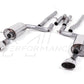 MillTek Audi C6 RS6 Resonated Cat-Back Exhaust