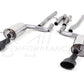 MillTek Audi C6 RS6 Resonated Cat-Back Exhaust