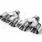 Milltek Mercedes-Benz W176 A35 AMG QUAD OUTLET TRIMS
