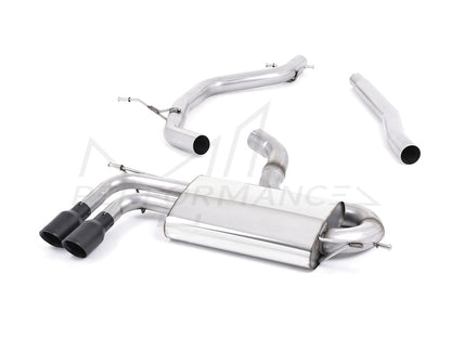 MillTek Volkswagen Audi DPF-Back Exhaust (Inc. 8P A3 & MK6 Golf GTD)