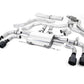 MillTek Alfa Romeo Giulia Quadrifoglio 2.9 V6 Bi-Turbo Cat-Back Exhaust (Non OPF/GPF Models)