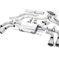 MillTek Alfa Romeo Giulia Quadrifoglio 2.9 V6 Bi-Turbo Cat-Back Exhaust (Non OPF/GPF Models)