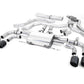 MillTek Alfa Romeo Giulia Quadrifoglio 2.9 V6 Bi-Turbo Cat-Back Exhaust (Non OPF/GPF Models)