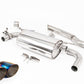MillTek BMW F22 M240i (OPF-Equipped Models) Non-Resonated Race Cat-Back Exhaust System