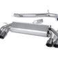 MillTek Audi 8V S3 Non-Resonated Non-Valved Cat-Back Exhaust (Quattro)