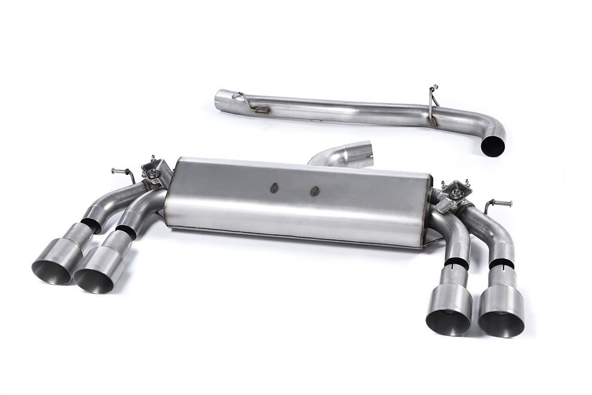 MillTek Audi 8V & 8V.5 S3 Non-Resonated Cat-Back Exhaust (Sportback)