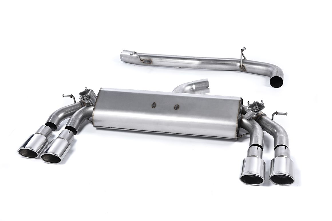 MillTek Audi 8V & 8V.5 S3 Non-Resonated Cat-Back Exhaust (Sportback)