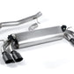 MillTek Audi 8V S3 Non-Resonated Cat-Back Exhaust (Quattro)