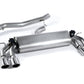MillTek Audi 8V S3 Non-Resonated Cat-Back Exhaust (Quattro)