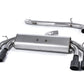 MillTek Audi 8V S3 Non-Resonated Non-Valved Cat-Back Race Exhaust (Sportback)